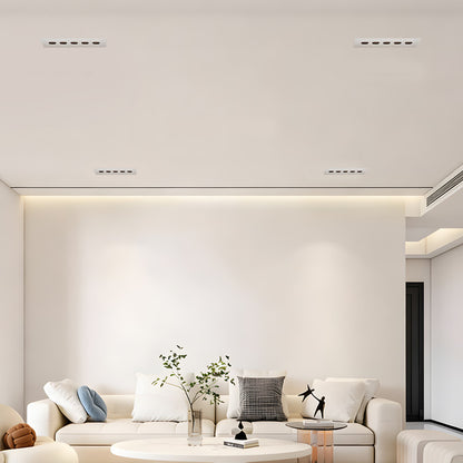 Glare-Free Recessed Grille Light for Hallway & Living Room