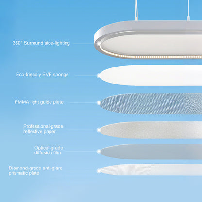 47 in. Eye-Caring  Pendant Light for Kids study