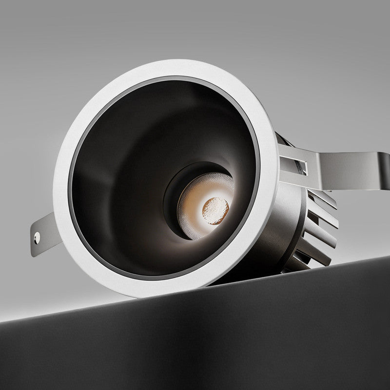 Full-Spectrum Eye-Caring LED Recessed Light, 2.95 in.  Glare-Free Design for Living Room