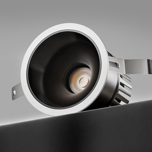 Full-Spectrum Eye-Caring LED Recessed Light, 2.95 in.  Glare-Free Design for Living Room