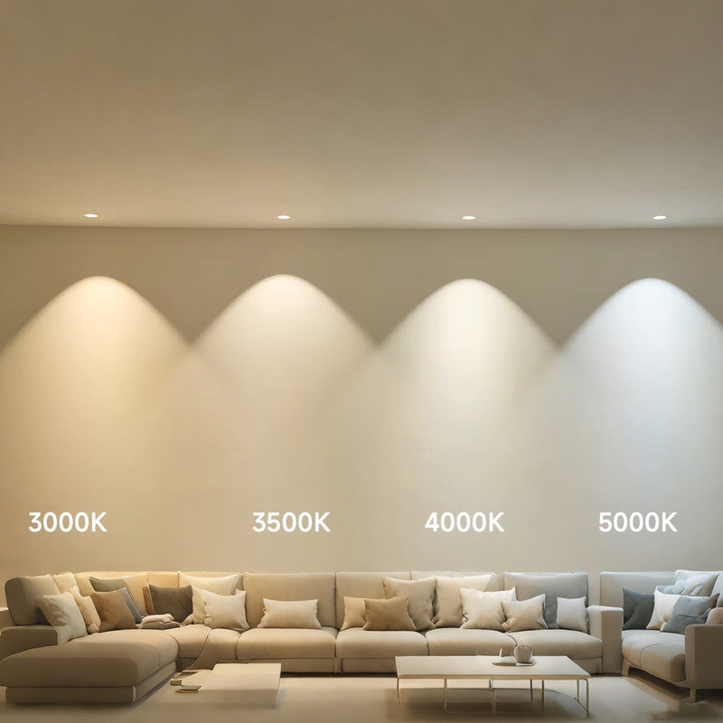 Waterproof LED Recessed Spotlight , 2.95 in. Dustproof & Fogproof Light  for Bathroom & Kitchen