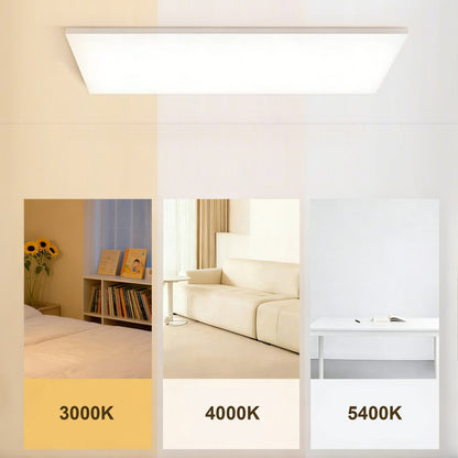 1.2 in. Smart Full-Spectrum Eye-Caring Ceiling Light for Living Room & Bedroom